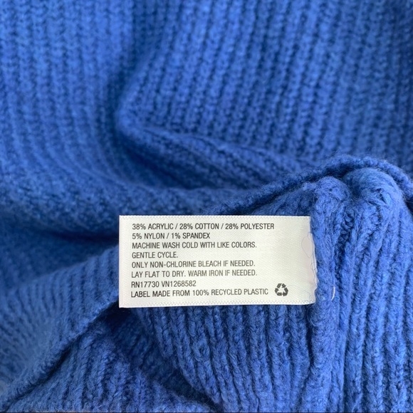 A New Day Women's Blue Long Sleeve Pullover Sweater - NWT - Picture 9 of 9